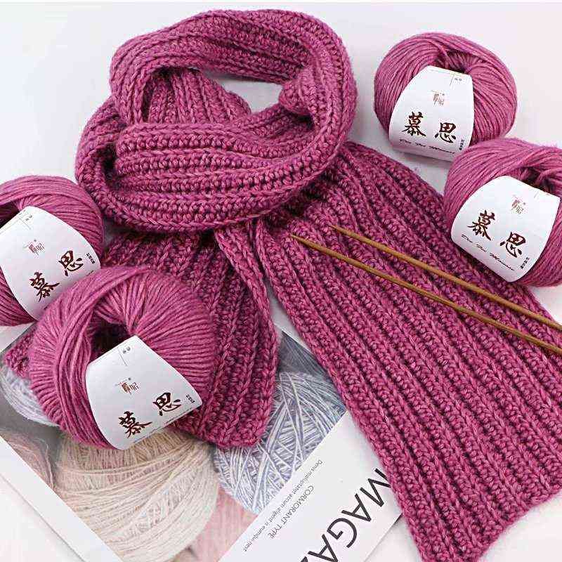 50g/Ball High Quality Alpaca Wool Crochet Yarn Thick Yarn For Knitting  Laine Chunky Baby Wool Yarns Crochet Threads Y211129 From Mengqiqi05, $2.97